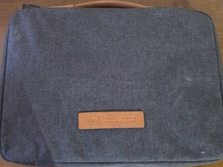 HP Laptop Tasche Anthrazit mit weichen Interieur+RFID Schutz