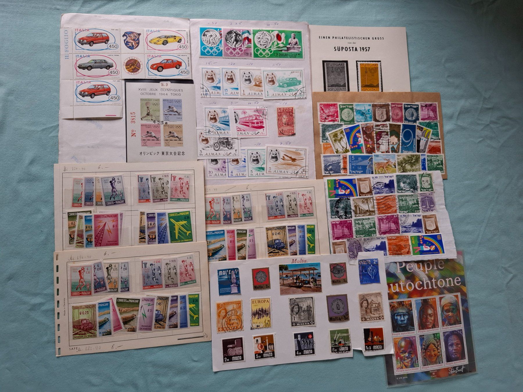 Tous les timbres: Diverse Briefmarken – D'occasion à kreuzlingen par norgeire73