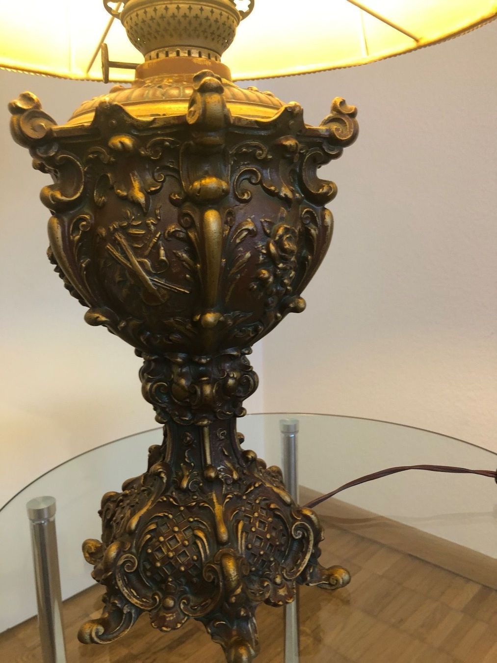 Lampade: Antik Tischlampe – Usato da Basel venduto da tar92 6