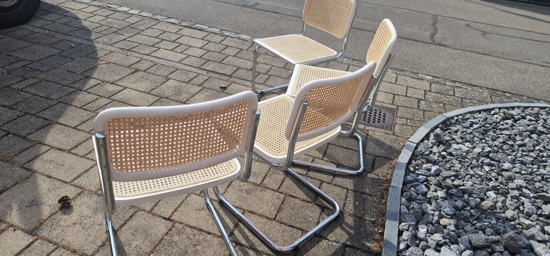 Sedie: Vintage 4 stk freischwinger stühle – Usato da dietikon venduto da Deva64 2