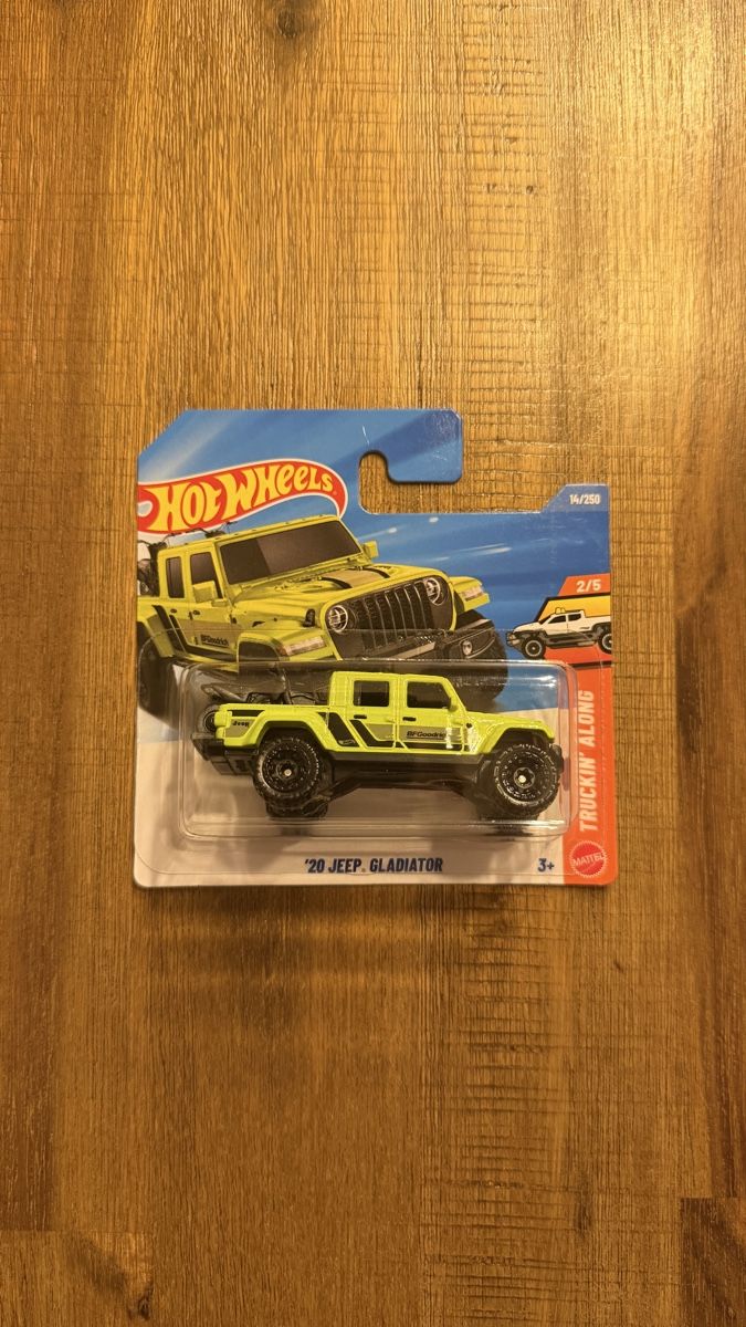 Hot Wheels Giocattoli: Hot Wheels 20 Jeep Gladiator - 14/250 – Nuovo e nell'imballaggio originale da Opfikon venduto da andi_campi