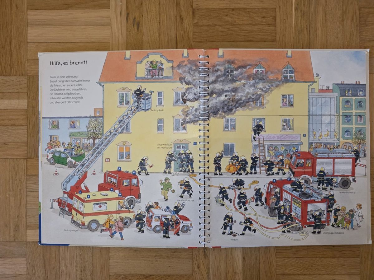 Libri: Mit der Feuerwehr unterweg – Usato da Bonstetten venduto da Visor9 1