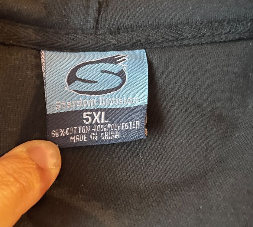 Pulls & Sweat-shirts: Hoodie/ Kapuzen-Pullover schwarz, Gr. 5XL – Neuf (Voir description) à Gümligen par soleil149 2