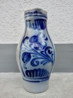 Krug 5 Liter Steinzeug Steingut Salzglasur blau Mostkrug