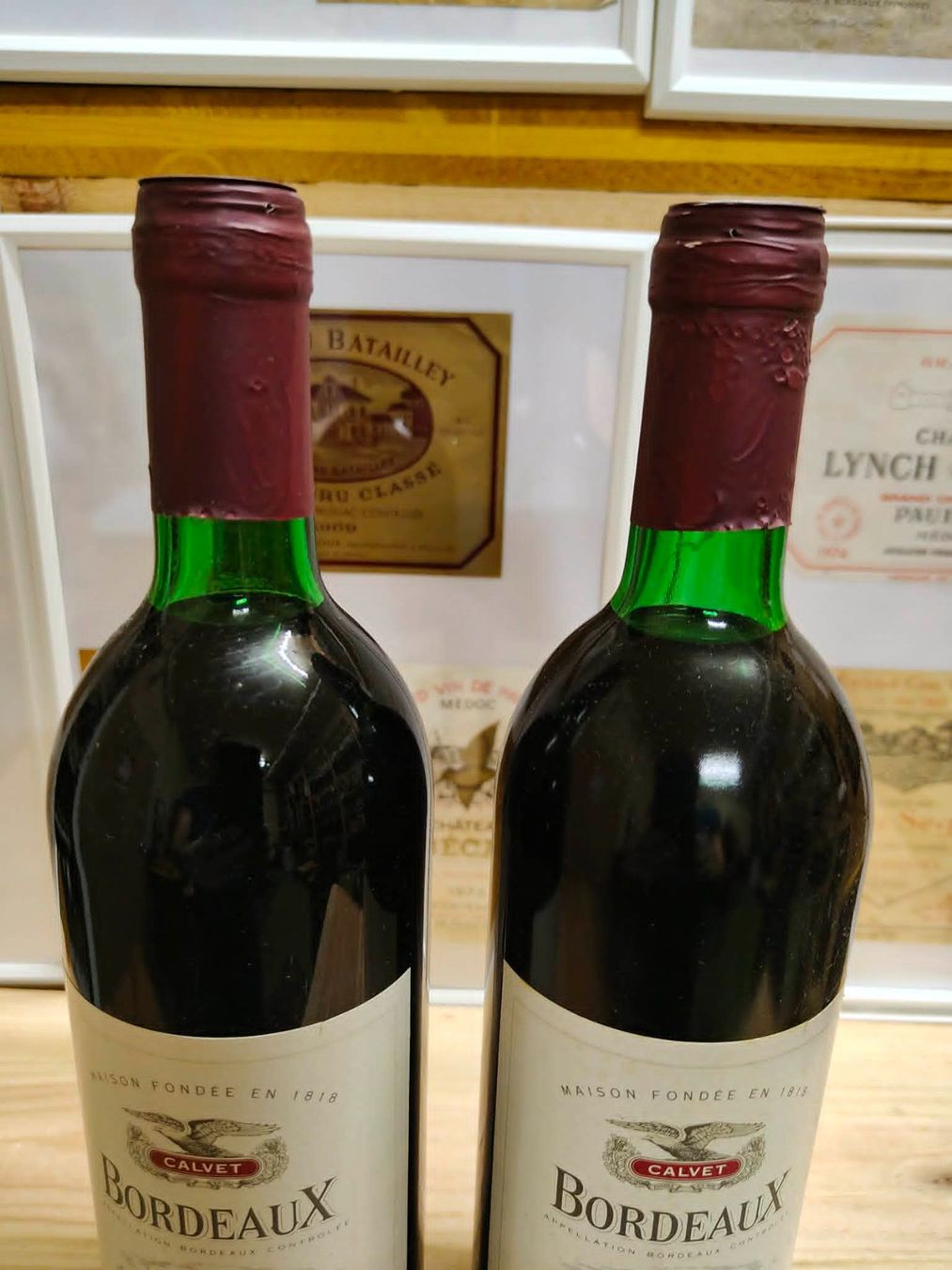 Vino: 2x 1992 LA MAQUELINE BORDEAUX – Nuovo e nell'imballaggio originale da Münchenstein venduto da weinundspirituosen 4