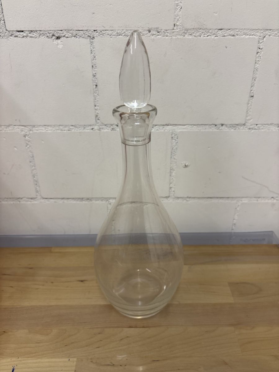 Caraffe: Elegante Vintage-Karaffe aus Glas – Usato da Adliswil venduto da ninotschka7