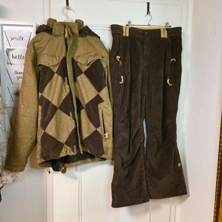 Orage Skijacke & Hose Gr. XL, Cord, top Zustand, warm