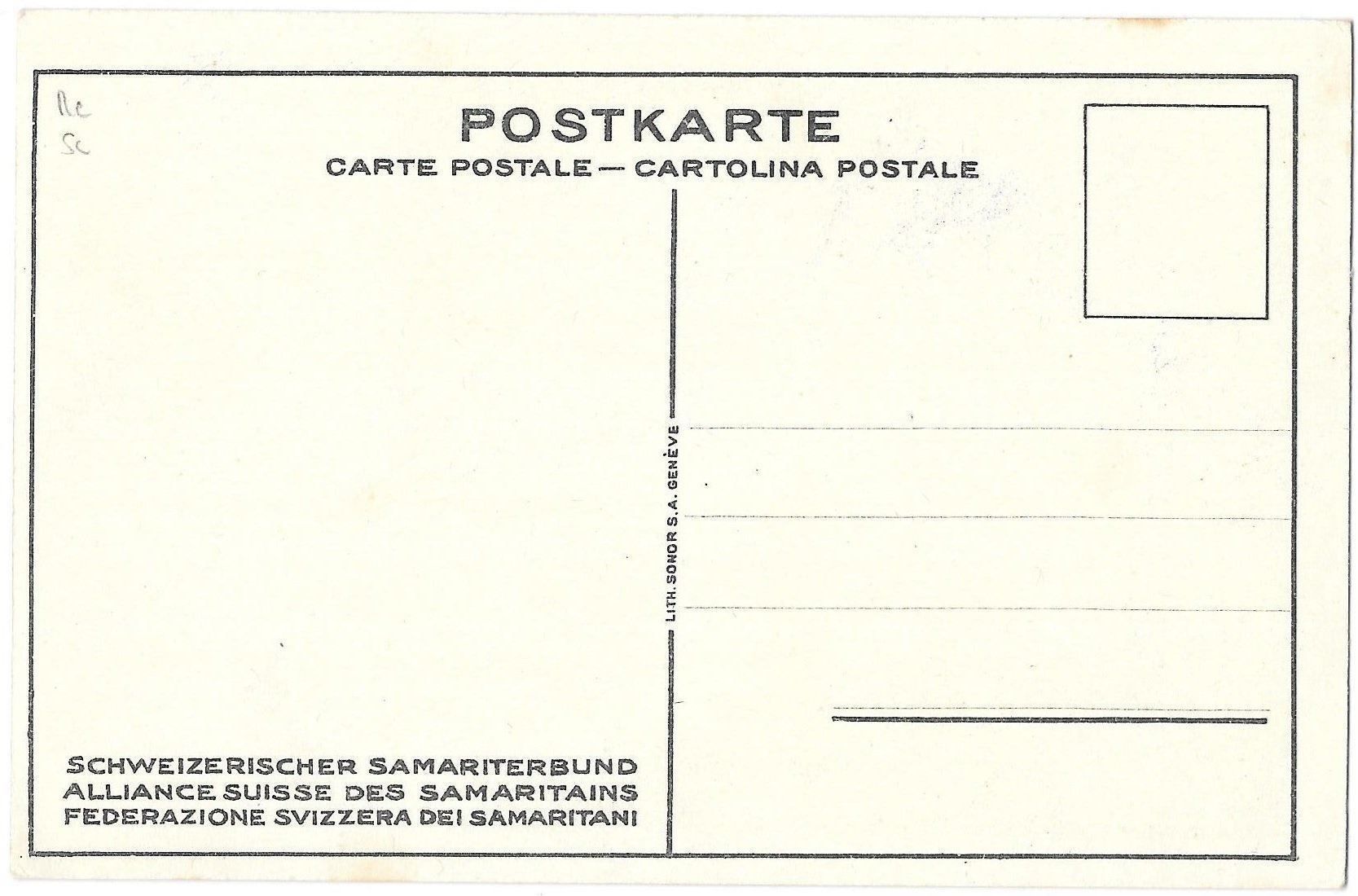 Cartoline postali: Schweizerischer Samaritenbund 2 Frauen – Usato da Olten venduto da clotaldi 1