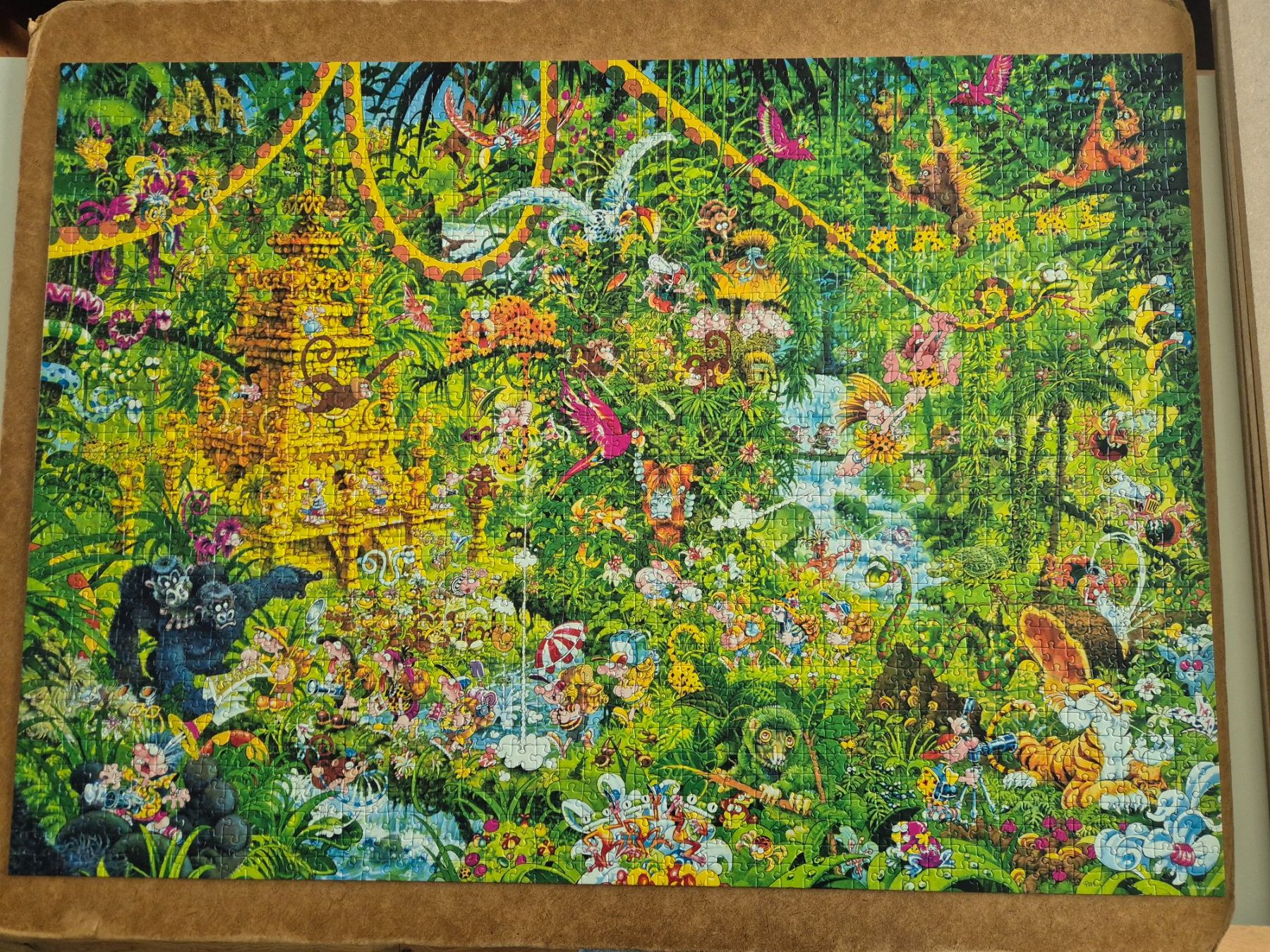 Heye Puzzle: Ryba Puzzle "Deep Jungle" 2000 Teile – Usato da Wernetshausen venduto da cmmj2022