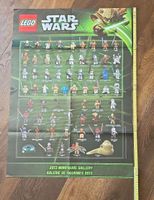 LEGO Star Wars Minifiguren Poster 2013 Sammlerstück