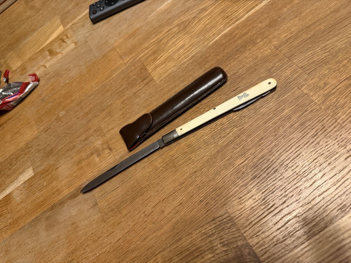 Taschenmesser: Antikes Taschenmesser Probiermesser Sackmesser – Gebraucht aus Goldach von Messerguru 1