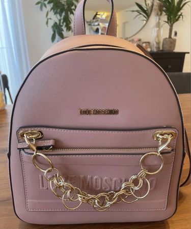 Love Moschino Damen Rucksack in Rosa - Neuwertig!✨