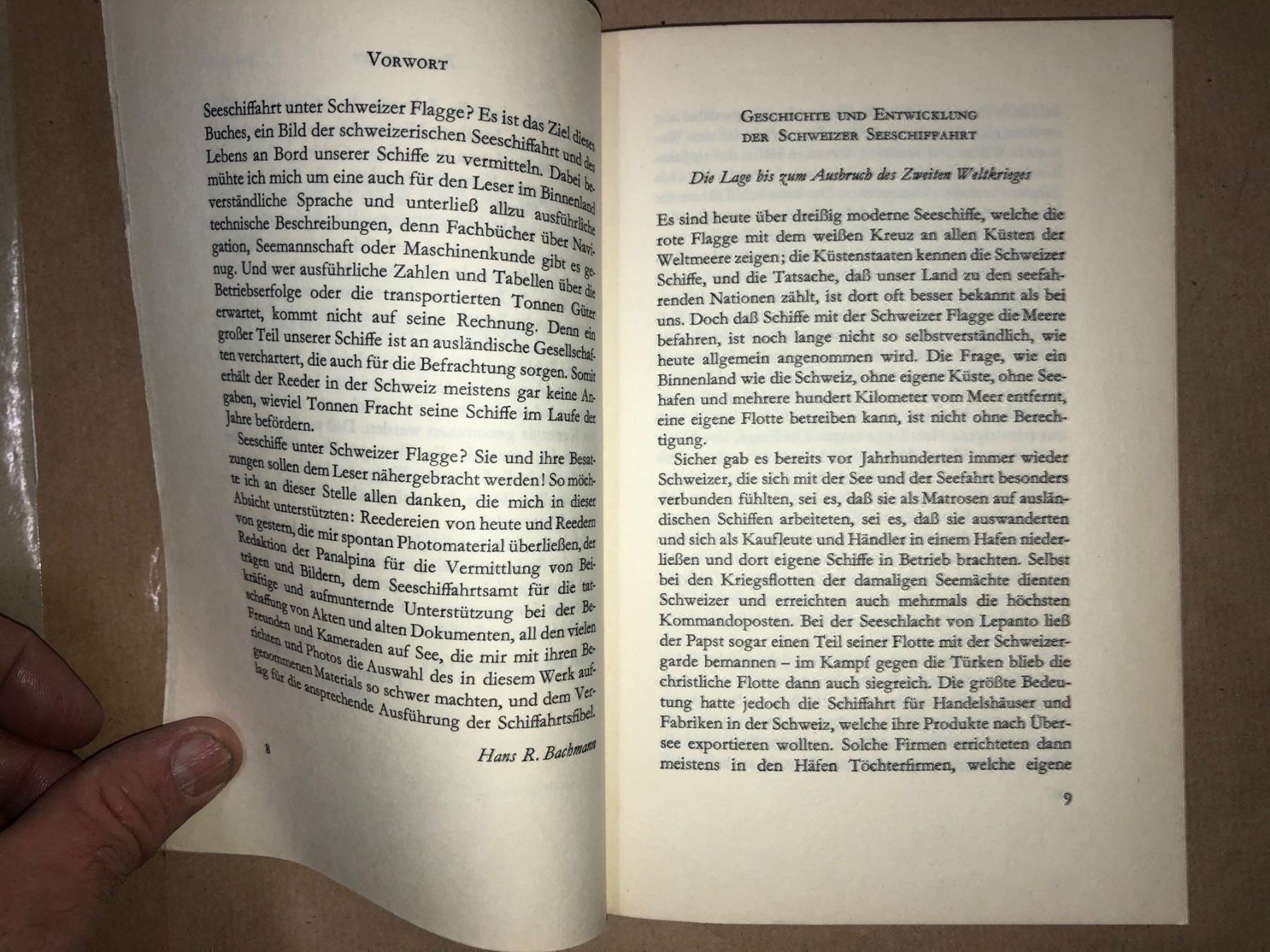 Libri: Hans R. Bachmann: Schweizer Schiffahrt auf den Meeren 1966 – Usato da Zürich venduto da allp 4
