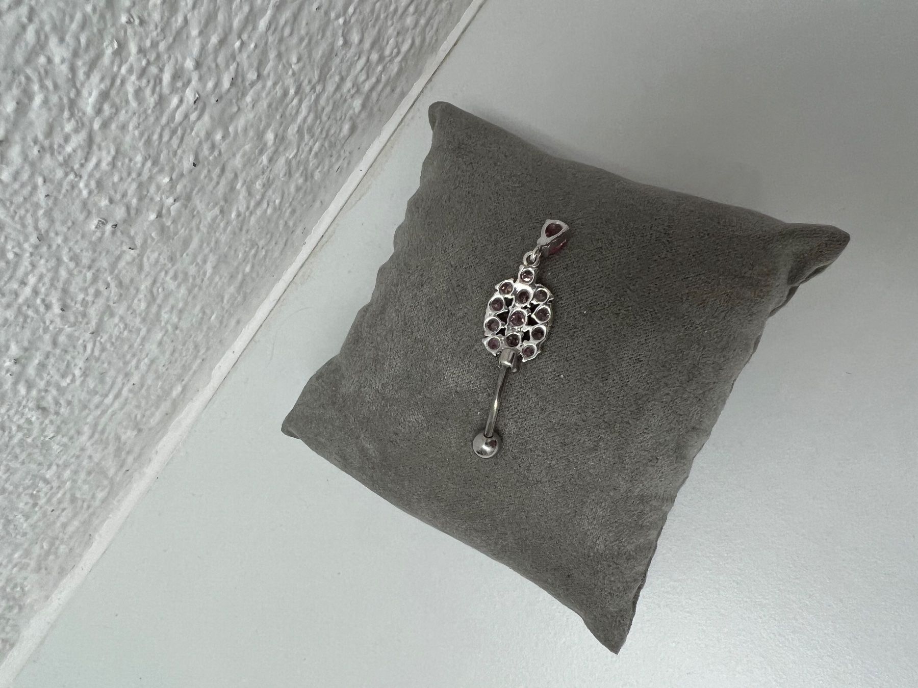 Gioielli per piercing: Bauchnabelpiercing silber/rosa – Usato da Jona venduto da n.ferrari 1