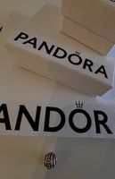 Pandora Charm 925 Sterling Silber Perlenmuster