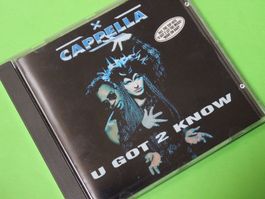 Cappella - U got 2 know CD Eurodance Guter Zustand