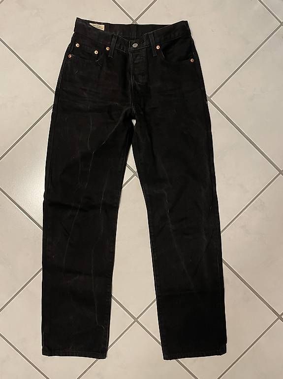 Jeans: Lewis 502/90s Damen-Jeans schwarz – Usato da Möriken AG venduto da nipamijule