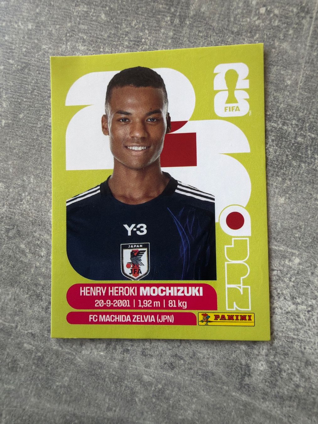 Panini Carte collezionabili: Panini FIFA  JPN3 – Usato da Pfeffingen venduto da Fantasy1971