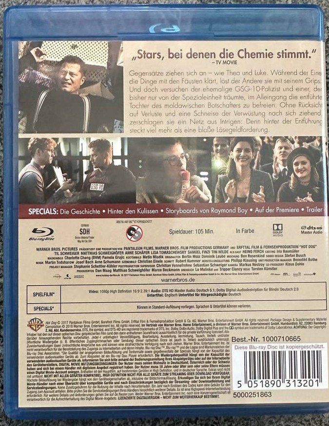 Tutti i DVDs: Blu-ray Hot Dog Til Schweiger Top Zustand – Usato da Beringen venduto da Mantafisch1 1
