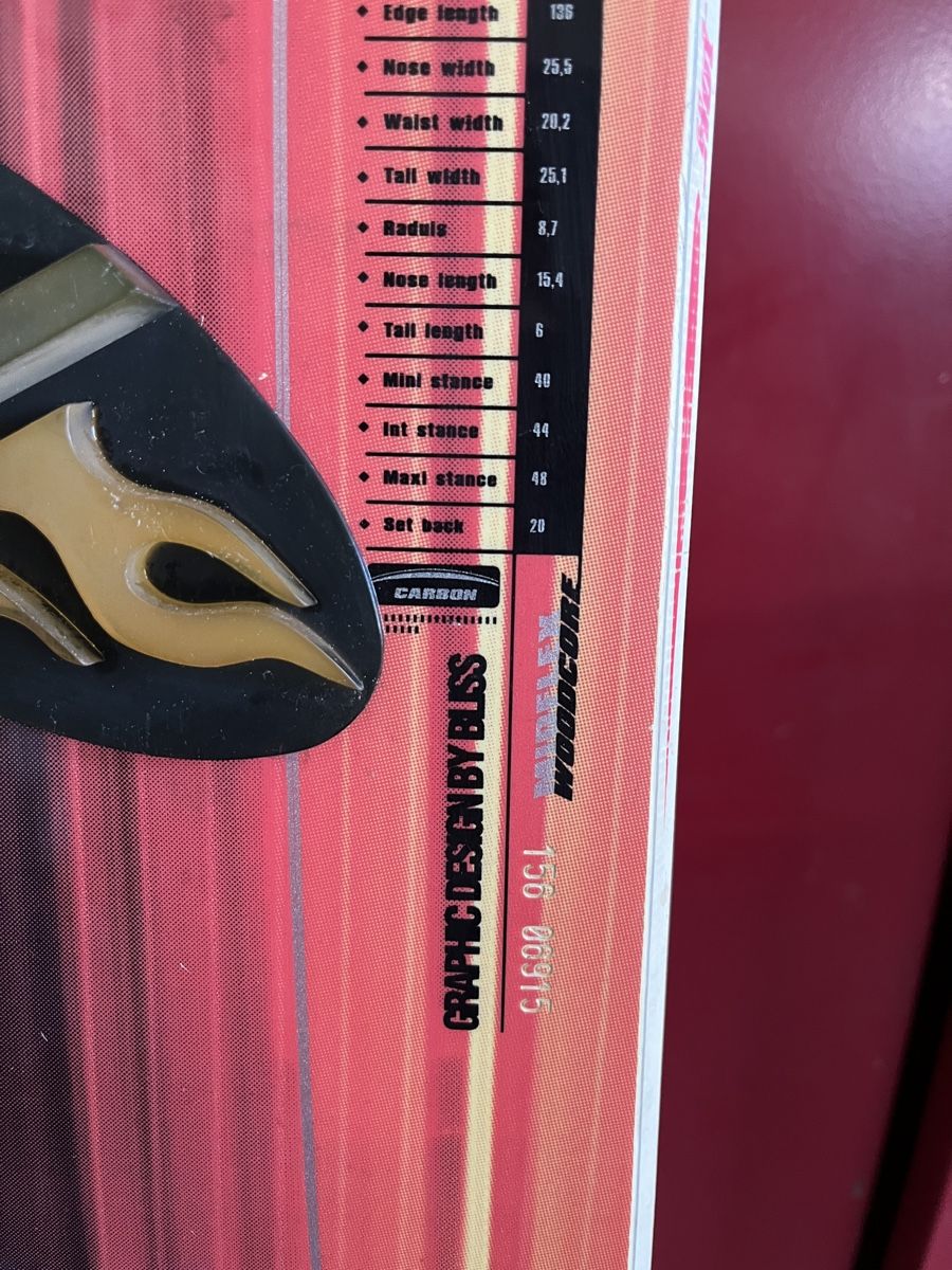 Hot Board: Race Snowboard Hot Shine – Difettoso da Frutigen venduto da Stef4 5