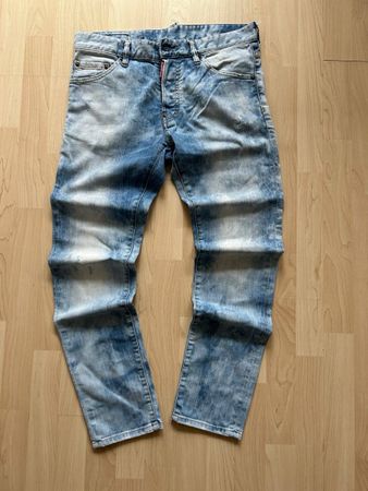 DSquared2 Acid Wash Slim Jeans