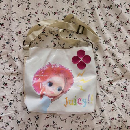 Rare Blythe Doll Vintage Style Crossbody Tote Messenger Bag