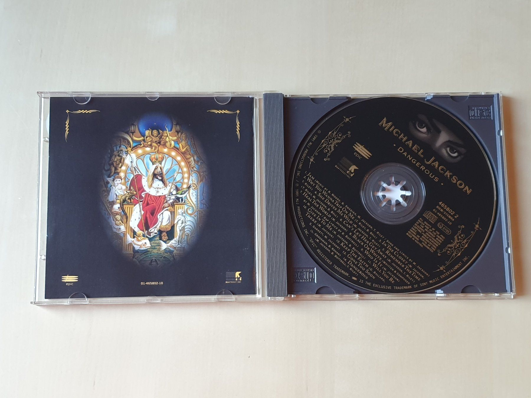 CD: Michael Jackson Dangerous – Usato da Stansstad venduto da collectorsshop 2