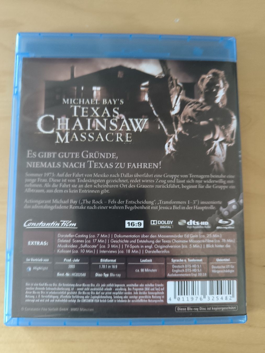 Alle DVDs: Texas Chainsaw Massacre (2003) Blu Ray  – Gebraucht aus Zürich von kev_pbg7 1