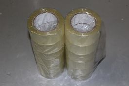 XXL 10xTransparent Klebeband 50mm x 100m