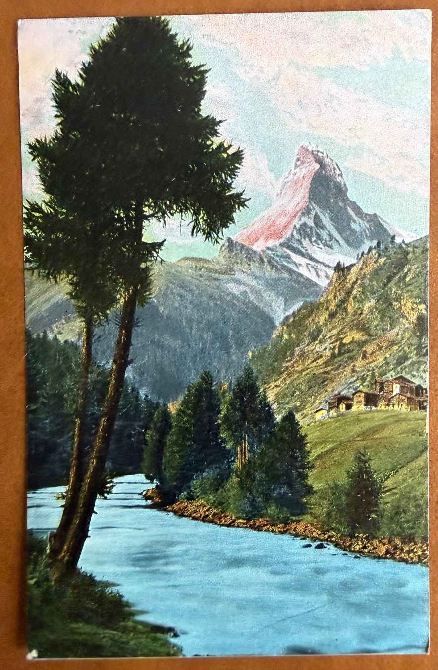 Ansichtskarten: Zermatt - Le Cervin - AK – Gebraucht aus Lutry von Ediego