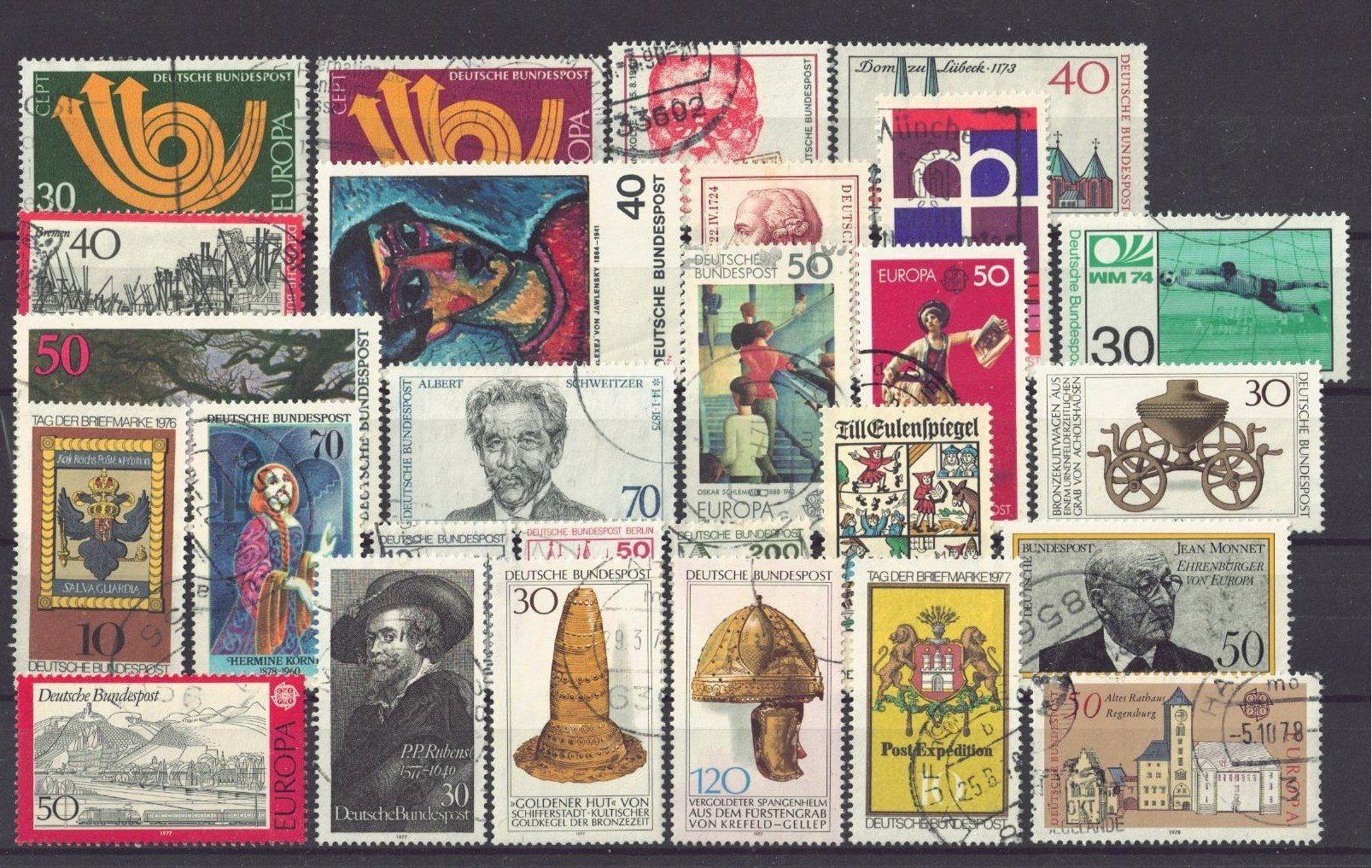 Tutti i francobolli: Bundesrepublik Deutschland 8 Scans – Usato da Courtepin venduto da ema_dy29 4