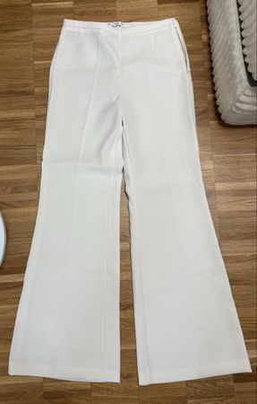 Anzughose Mango weiss/creme Grösse 38 neuwertig