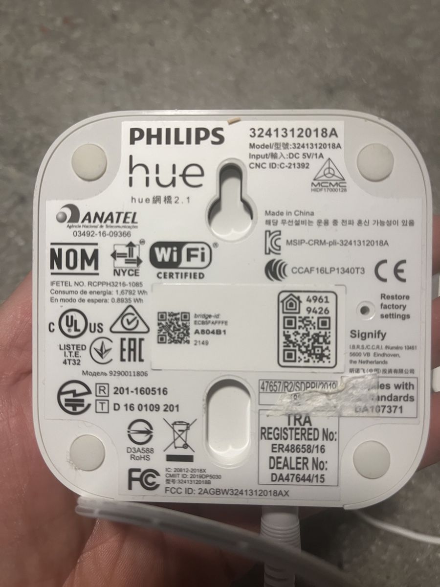 Philips Hub & Switch: Phillips Hue Bridge – Usato da Bauma venduto da Flavio_P 1