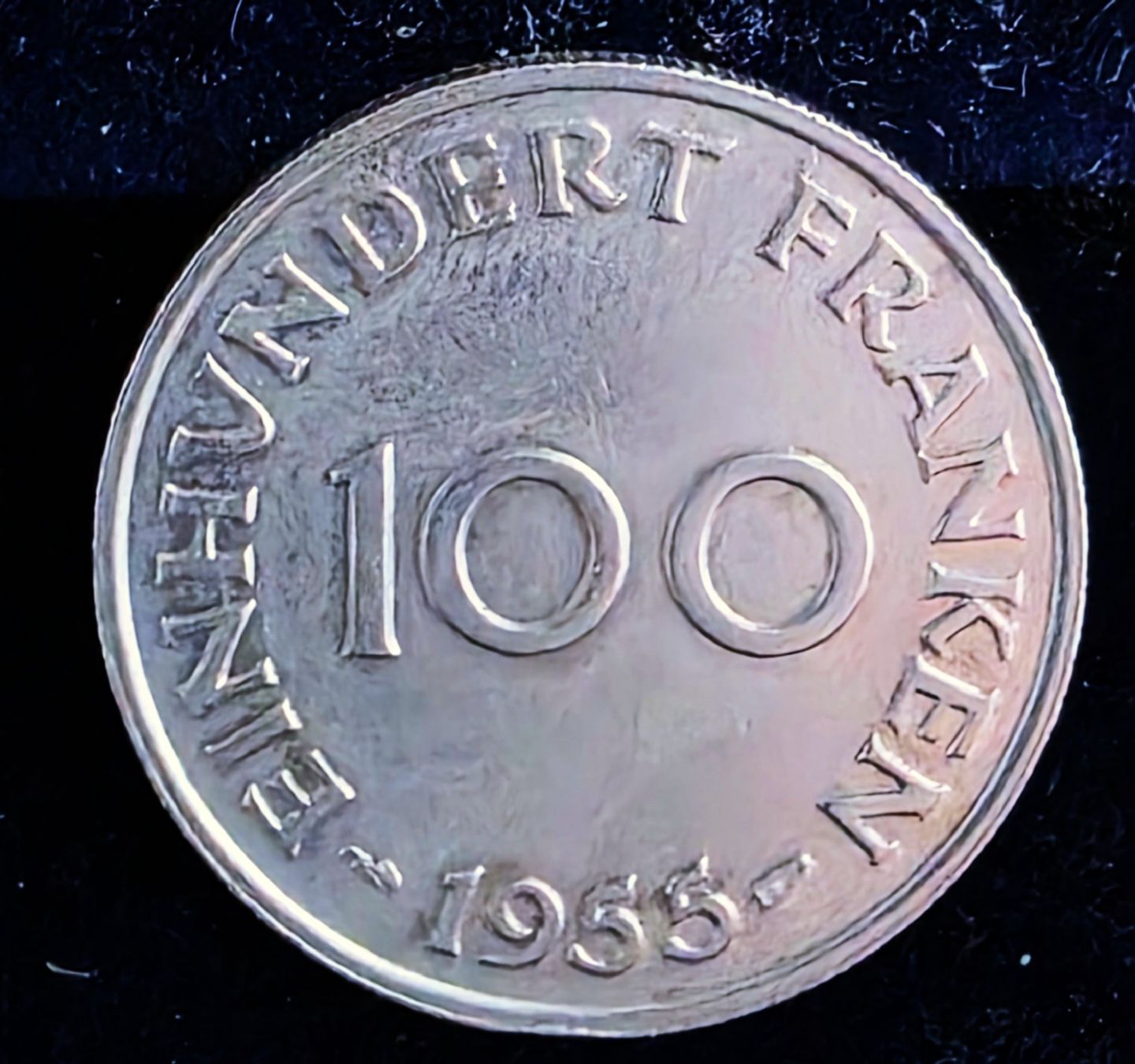 Tutti le monete: SAARLAND 100 FRANKEN 1955 – Usato da winterthur venduto da CoinPassion 1