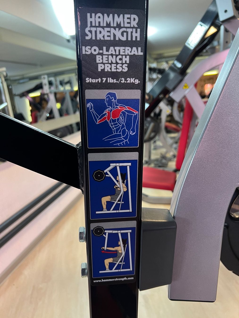 Hometrainer: Bench Press der Marke Hammer Strenght – Usato da Laupen ZH venduto da Ranhahn 3