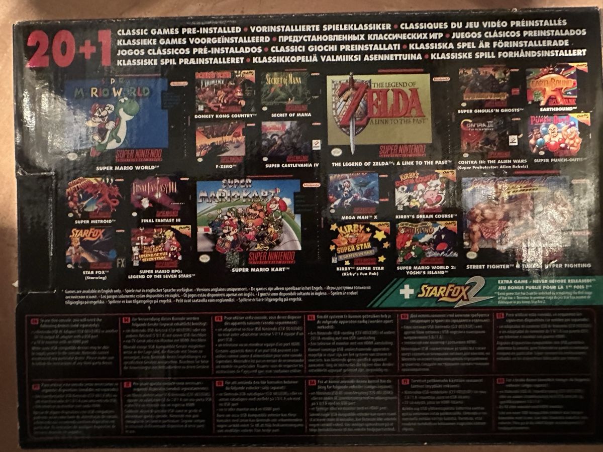 Nintendo Console: Super Nintendo Mini – Nuovo e nell'imballaggio originale da Rothrist venduto da CompanyVR 1