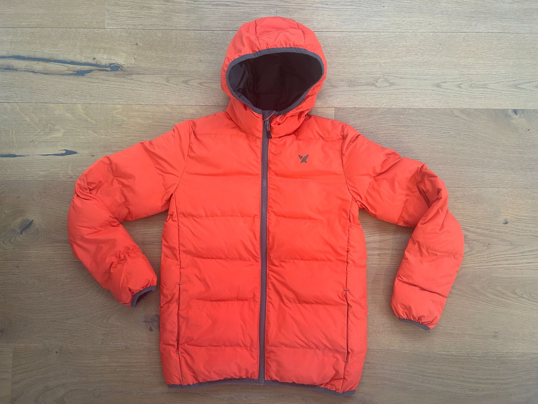 Vestes: Kinder- Winterjacke orange EXTEND 164 – Neuf (Voir description) à Grub AR par DukeStatham