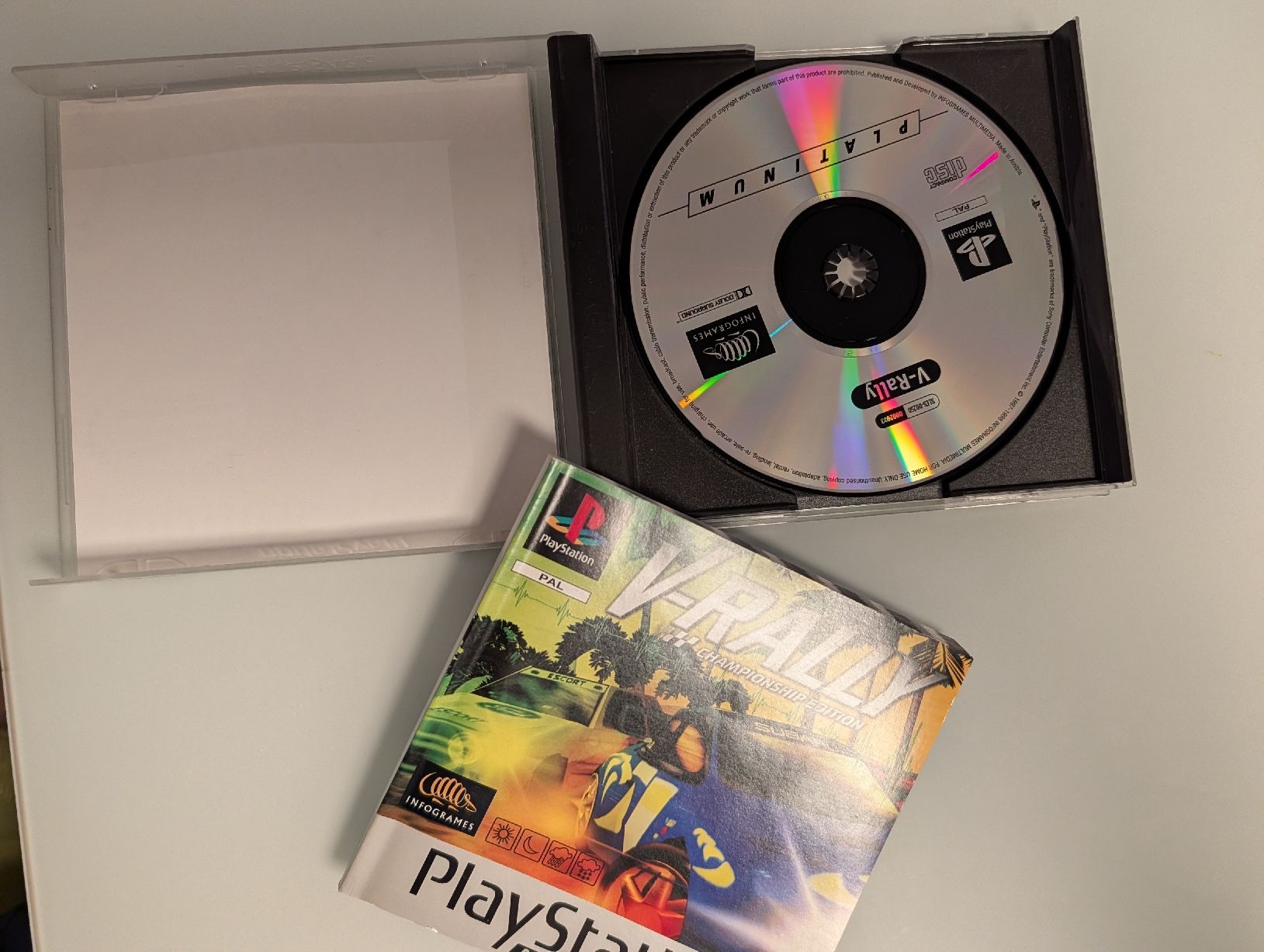 Sony Giochi: V-Rally (PS1) – Usato da Winterthur venduto da sax8400