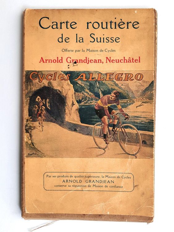 Original Arnold Grandjean Velokarte 20er Kaufen auf Ricardo