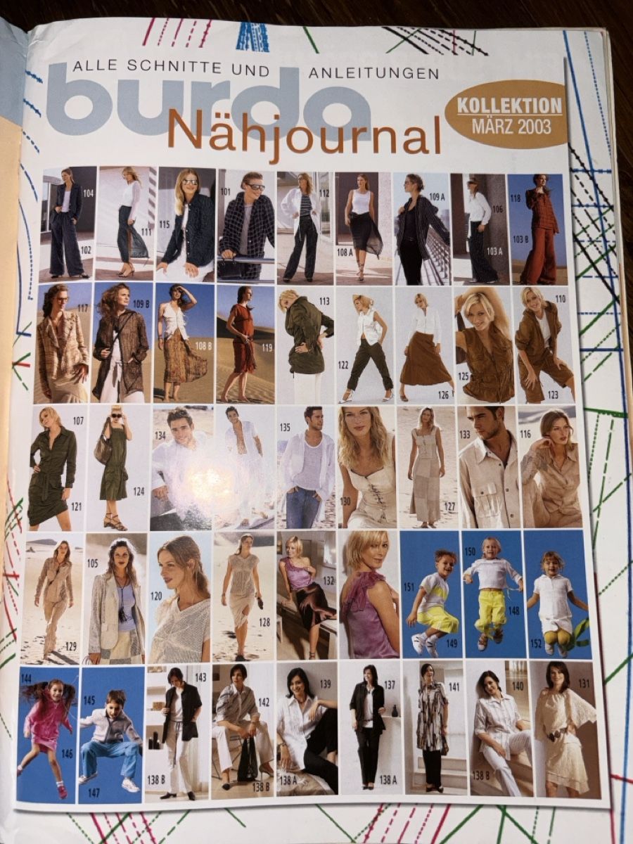 Schnittmuster: Burda Modemagazin 3/2003 – Gebraucht aus Dübendorf von lus_9275 1