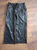 Lederhose Damen Gr sSchwarz NEU ungetragen Herbst Winter 