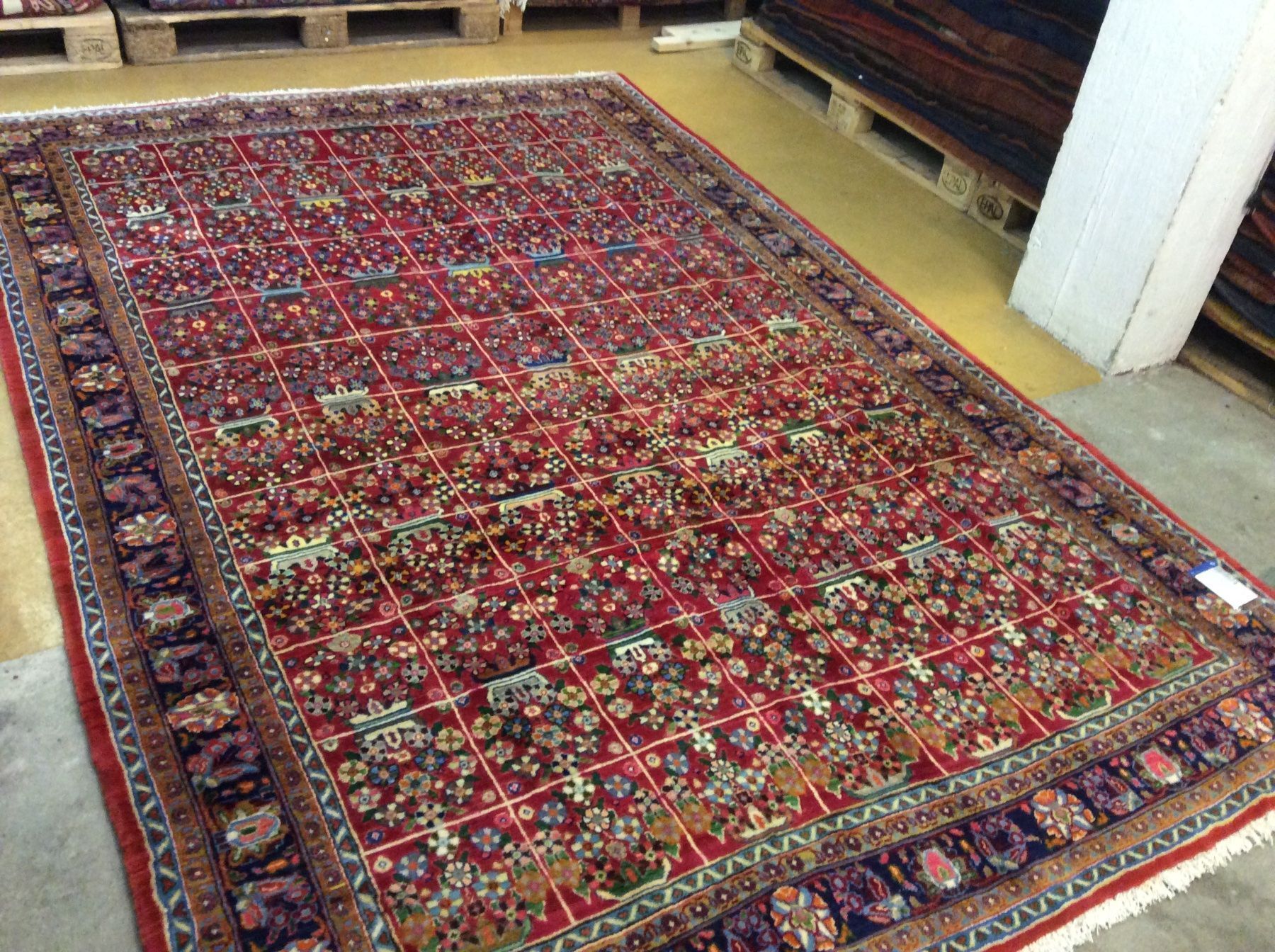 Tappeti: Schöner Mashad Orientteppich, Neu! N 86 – Nuovo e nell'imballaggio originale da Zürich venduto da Hemmat 4