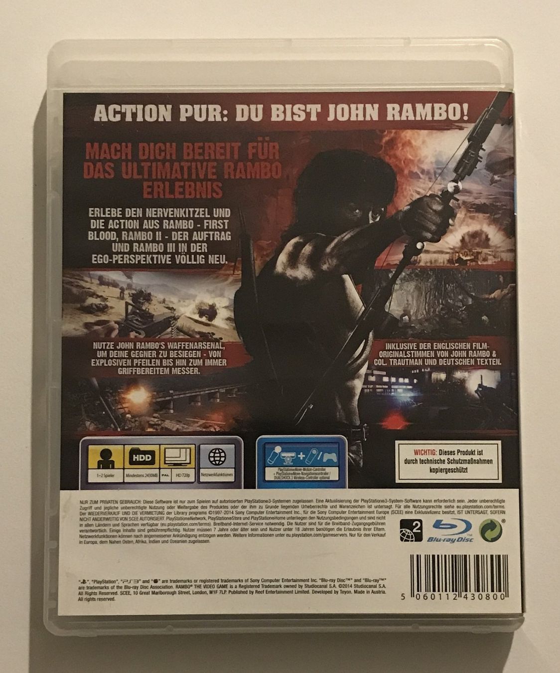 Giochi: PS3 - Rambo – Usato da Allschwil venduto da Bullach 2