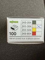 WAGO 243 Serie Verbindungsdosen 900 Stck. neu