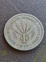 50 Mils 1955 Zypern 