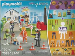 PLAYMOBIL  MY FI?URES 70980 MISSIONE DI SALVATAGGIO new‪