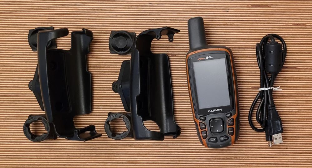 Garmin GPSMAP 64s + RAM Halterung + Garmin TransAlpin v4-pro (Gebraucht ...