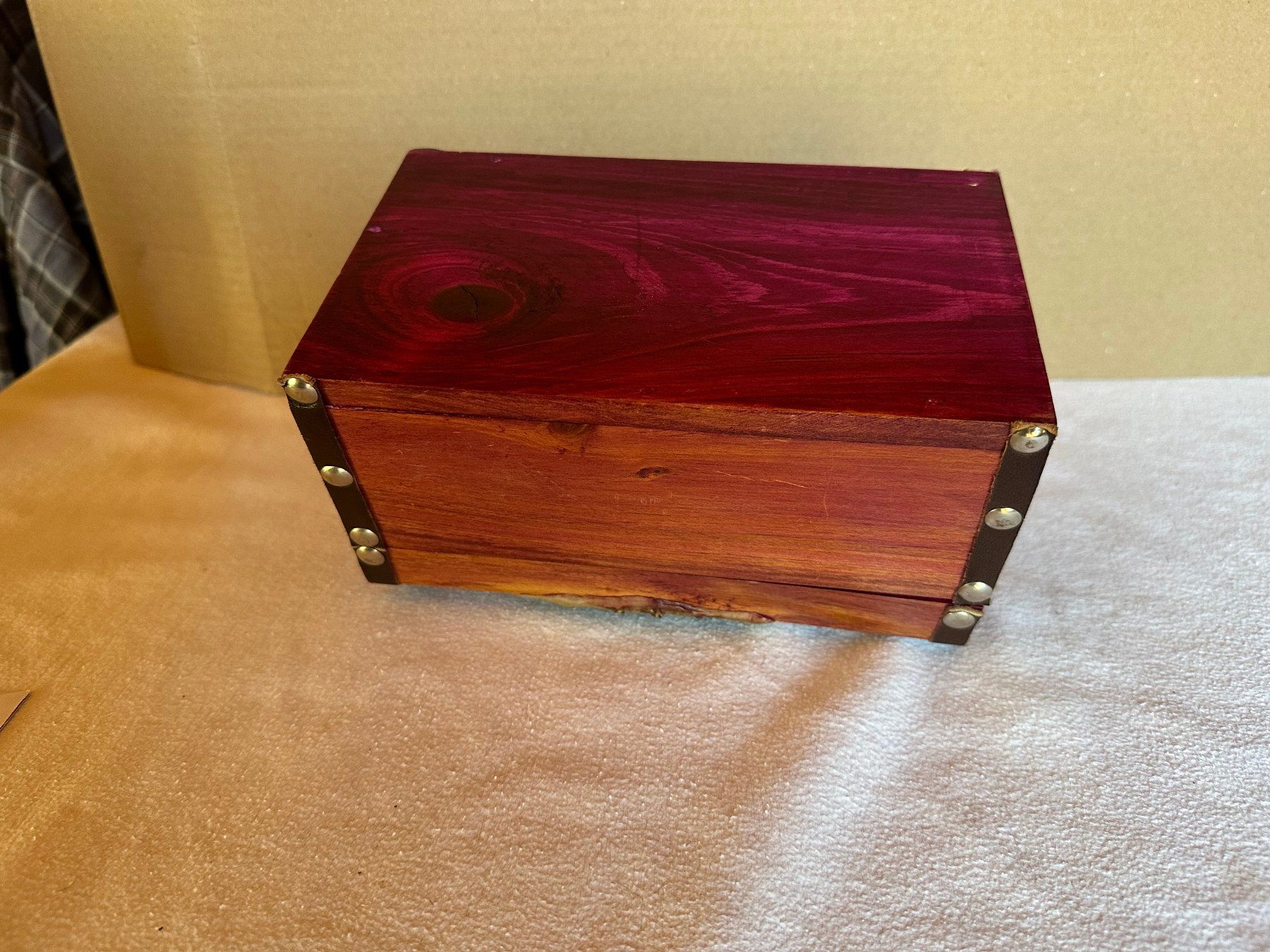 Schmuckkästen: Coffret en bois avec rangement intérieur – Gebraucht aus Ste-Croix von BuffetSC 4