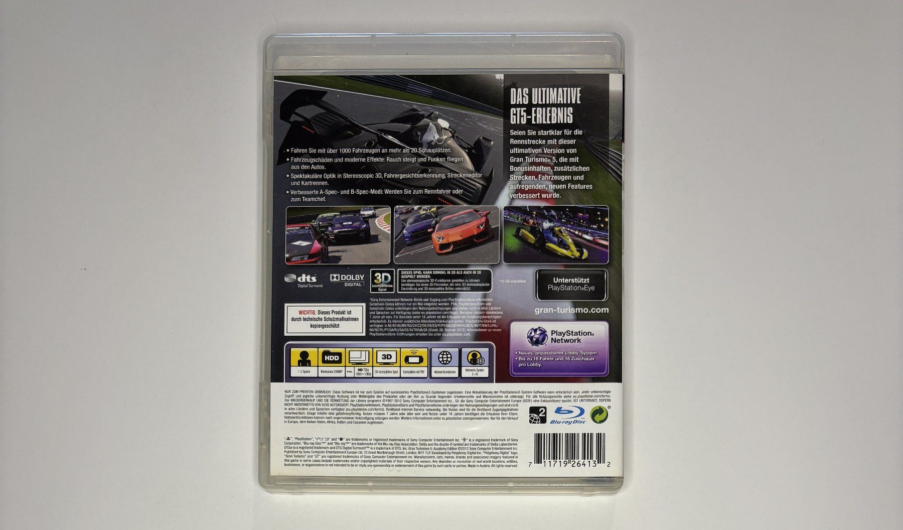 Giochi: PS3 - Gran Turismo 5 – Usato da Allschwil venduto da Bullach 2