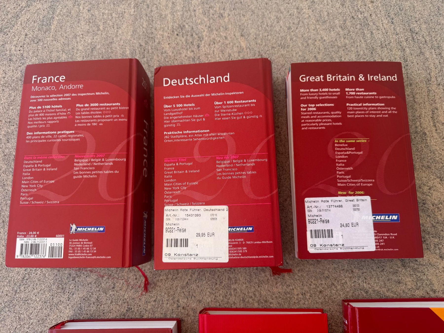 Livres: Diverse Guide Michelin – D'occasion à Geroldswil par Jeremy11 1
